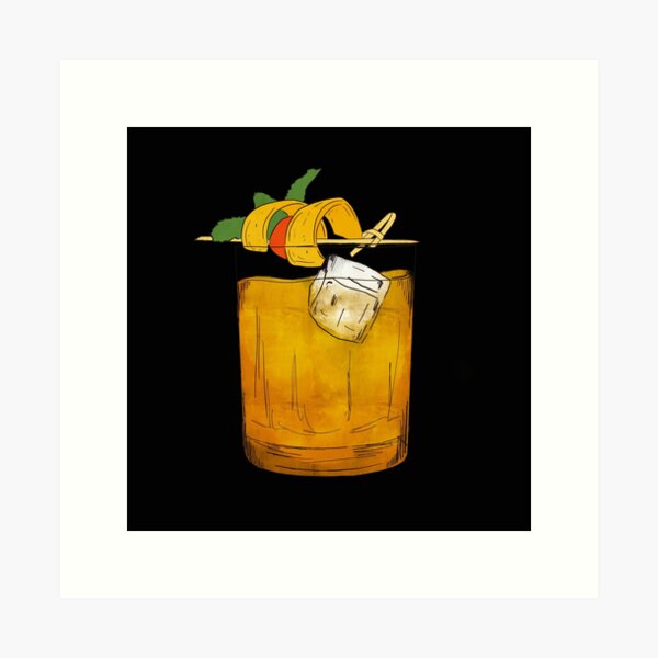 Item preview, Old Fashioned Cocktail designed and sold by antevasinart.