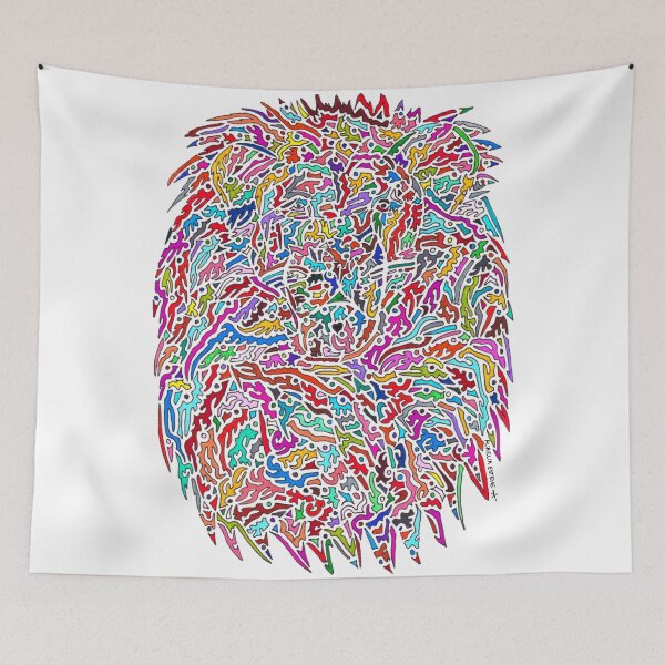 Item preview, Lion (multicolored) designed and sold by aureliart66.