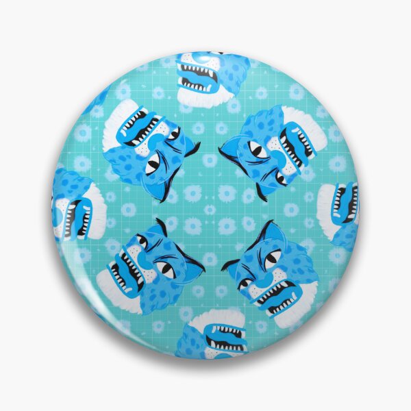 Item preview, blue tiger pattern designed and sold by 21ayh.