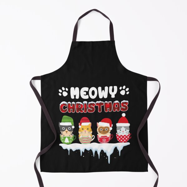 Item preview, unny Cat Meowy Christmas designed and sold by Colorful Designs.