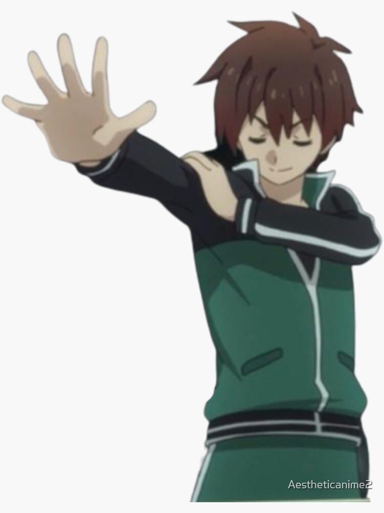 "Kazuma Steal Konosuba" Sticker for Sale by Aestheticanime2 | Redbubble
