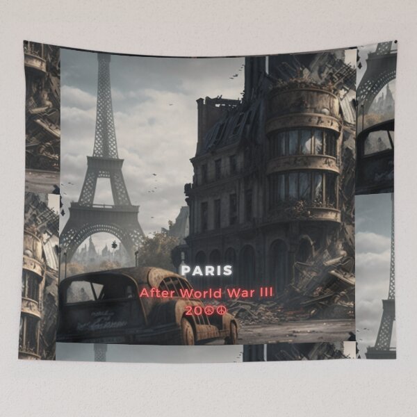 Item preview, No War World War III AI Illustration Series designed and sold by Pro-Political.