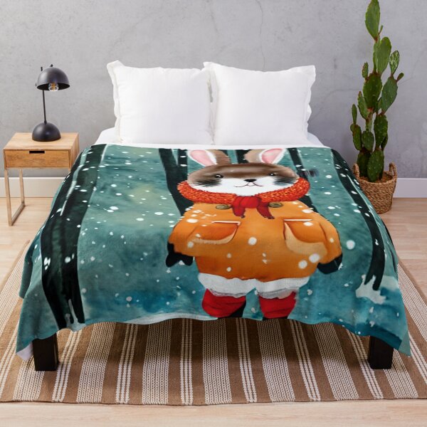 Item preview, Kawaii chibi bunny in the magic forrest #2 designed and sold by i-cottagedesign.