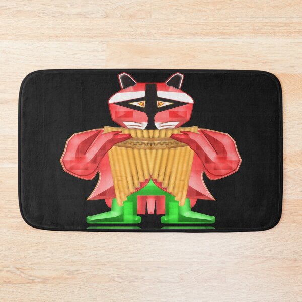 Item preview, BIG CHRISTMAS CONCERT OF A FLUTIST RACCOON CHARMER OF RATS* - FLUTIST RACCOON MUSICIAN - ABSTRACT MUSICIAN ANIMAL LOVER - 3D PAN FLUTE PLAYER designed and sold by Ralek.
