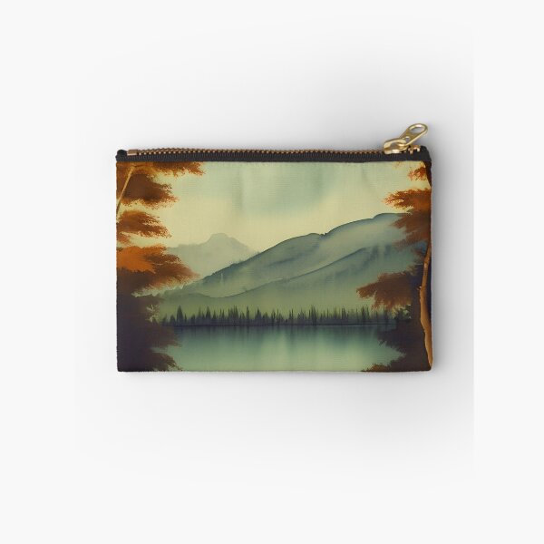Item preview, Landscape of a Pristine Lake Surrounded by Autumn Trees designed and sold by Alt-Art-Digital.