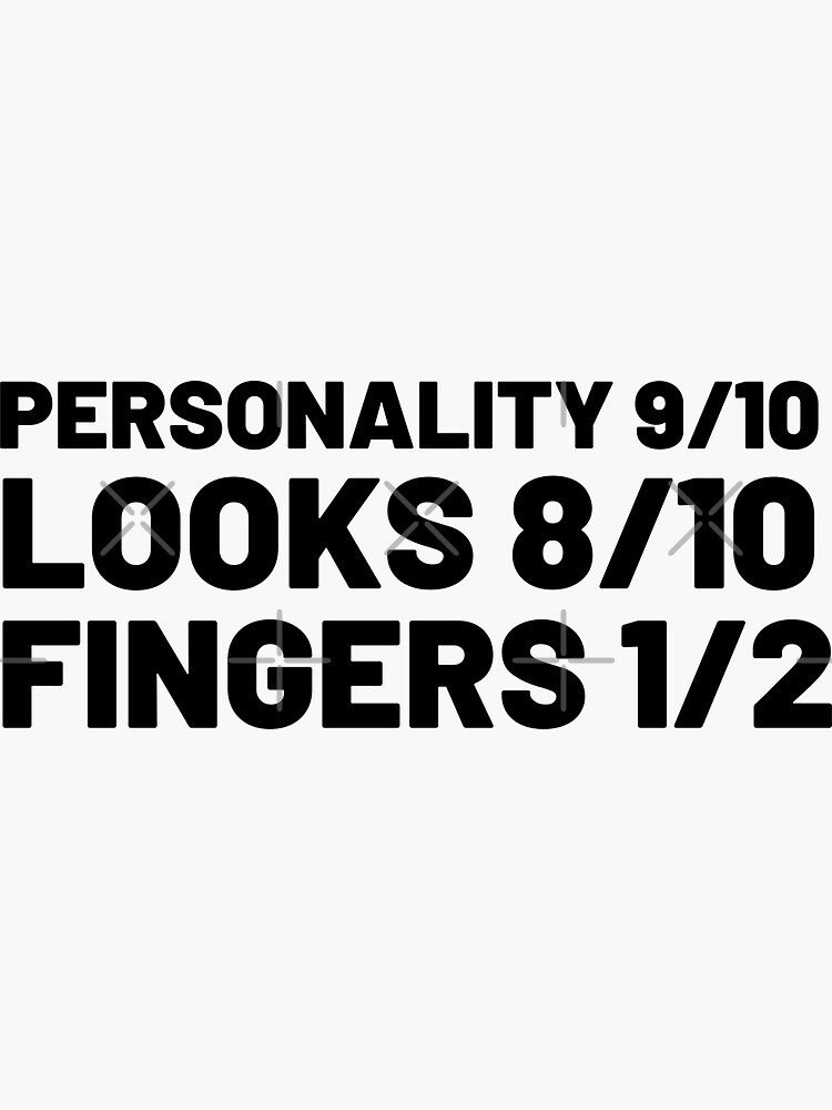 "Funny Missing Finger Amputated Joke, Funny gifts" Sticker for Sale by