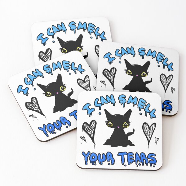 Item preview, I Can Smell Your Tears Cat Drawing designed and sold by BobbyMillsArt.