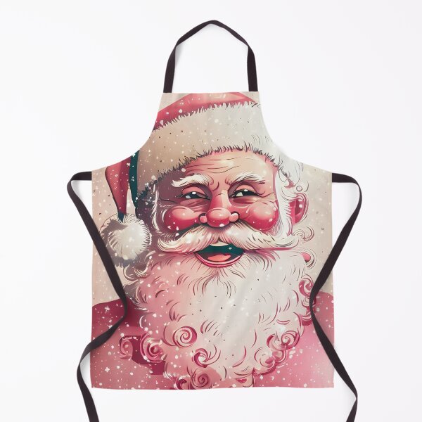 Item preview, 05 Retro Vintage Pink Santa Claus designed and sold by printiesart.