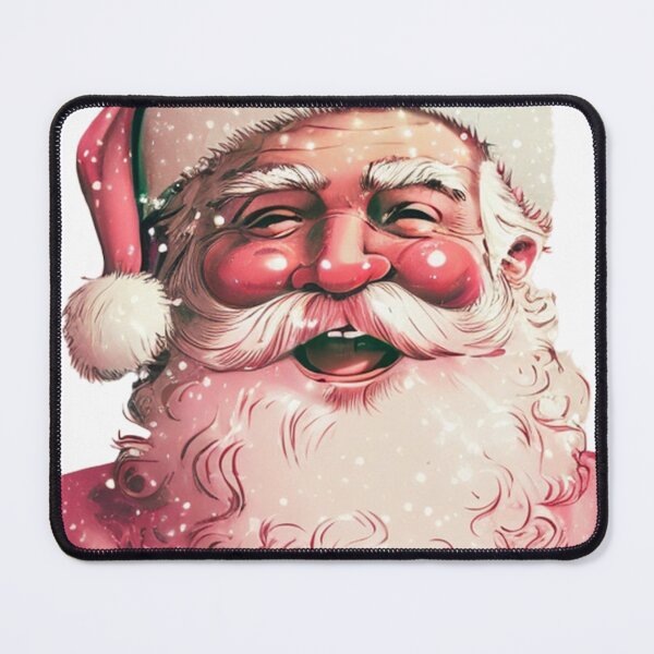 Item preview, 06 Retro Vintage Pink Santa Claus designed and sold by printiesart.