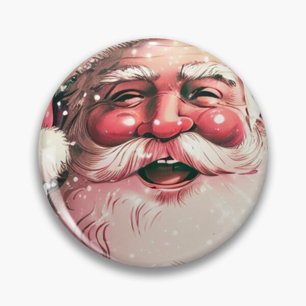 Item preview, 06 Retro Vintage Pink Santa Claus  designed and sold by printiesart.
