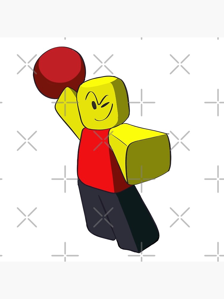 Baller Roblox Drawn | Art Board Print