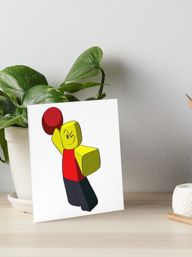 Baller Roblox Drawn | Greeting Card