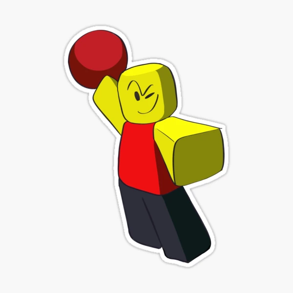 baller roblox meme Sticker for Sale by realskinnyp