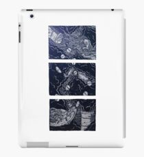 Take this Little Green Pill to Make the Blues Go Away iPad Case/Skin