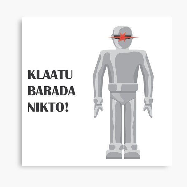 Gort - The Day the Earth Stood Still Canvas Print