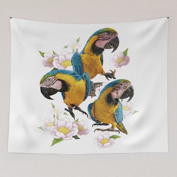 Item preview, The blue and yellow macaw designed and sold by obscurite.