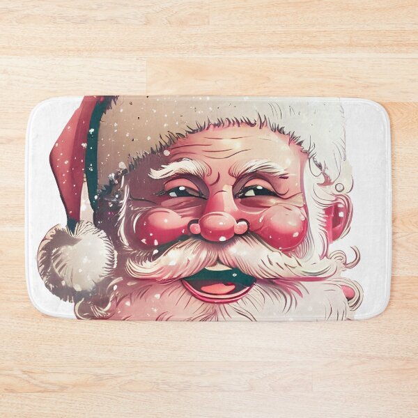 Item preview, 08 Retro Vintage Pink Santa Claus  designed and sold by printiesart.