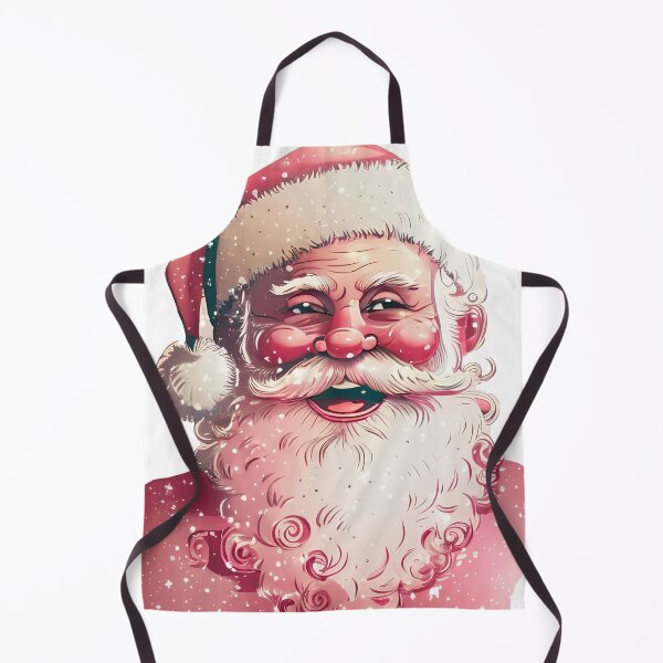 Item preview, 08 Retro Vintage Pink Santa Claus designed and sold by printiesart.
