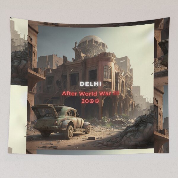 Item preview, No War World War III AI Illustration Series designed and sold by Pro-Political.