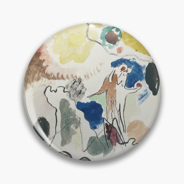 Item preview, Wassily Kandinsky Paradies (1911)  | Wassily Kandinsky Paintings  | Wassily Kandinsky abstract art designed and sold by TeeARTHY.