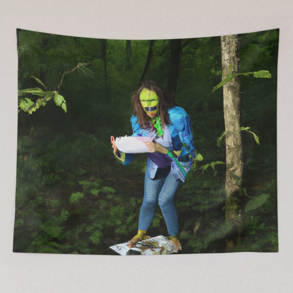 Item preview, painting in the woods designed and sold by Bakesales.