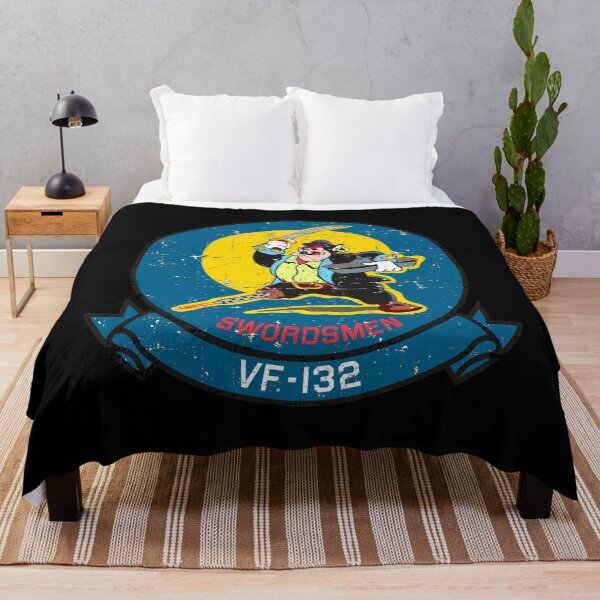 Item preview, USN VF-132 Fighter Squadron - Swordsmen - Grunge Style designed and sold by pzd501.