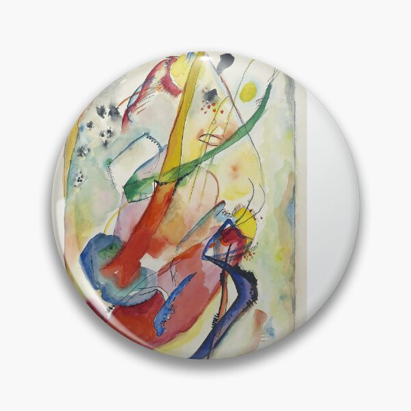 Item preview, Wassily Kandinsky Entwurf zu einem Wandbild für Edwin R. Campbell Nr. 1 (1914) | Wassily Kandinsky Paintings  | Wassily Kandinsky abstract art designed and sold by TeeARTHY.