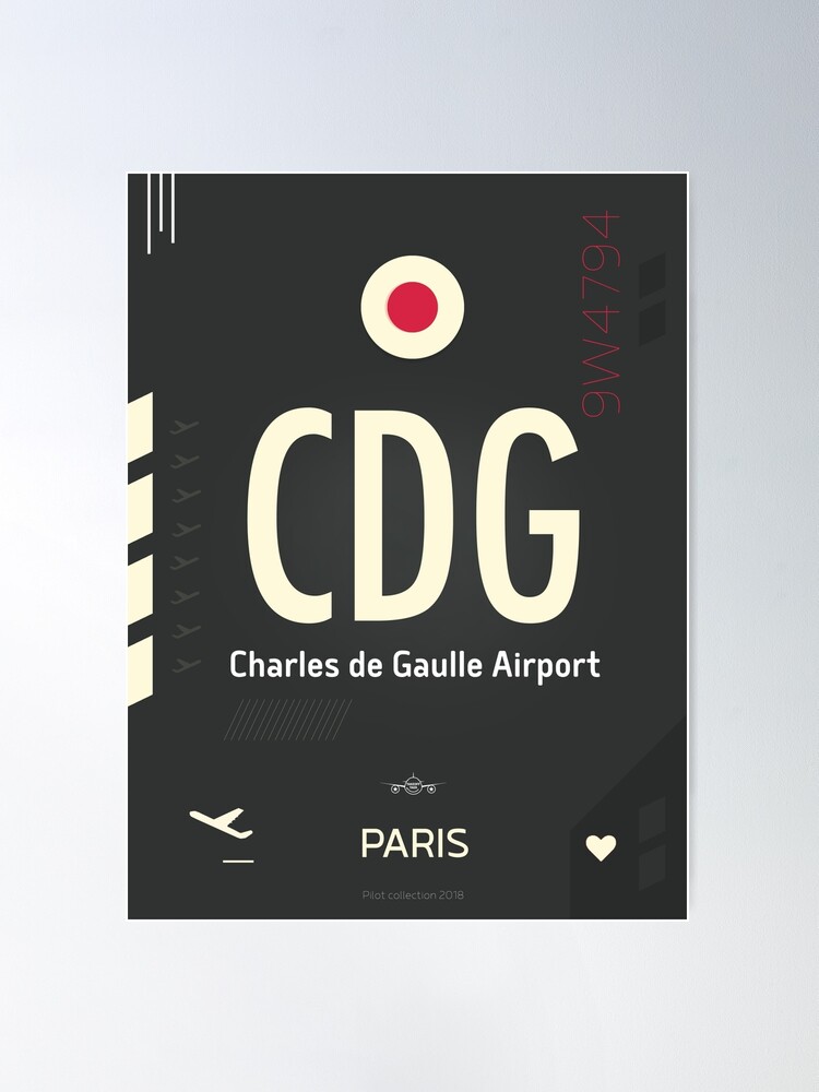 Affiche poster Porte Avions Nucléaire Charles De Gaulle
