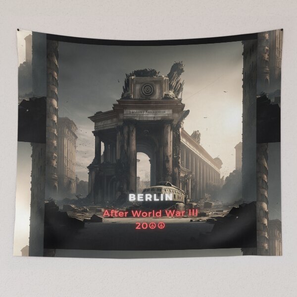 Item preview, No War World War III AI Illustration Series designed and sold by Pro-Political.