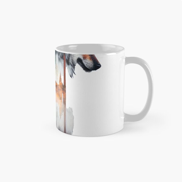 Item preview, Wolf wild double exposure designed and sold by DigitPrint.
