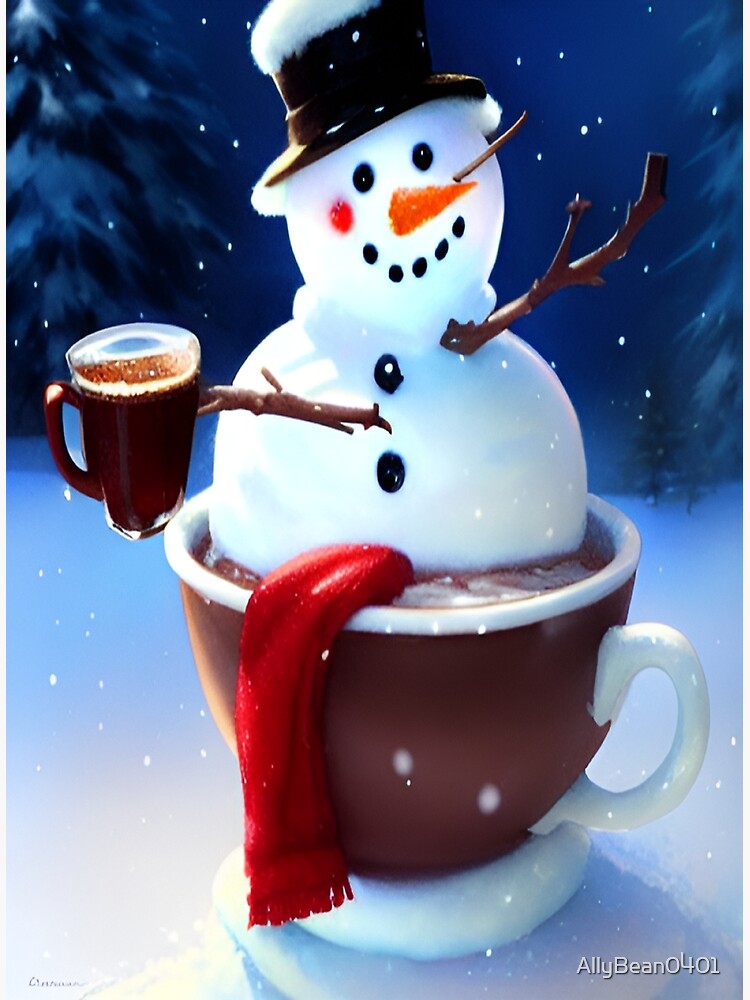 Snowman Coffee / Hot Chocolate Pot – The Twiggery