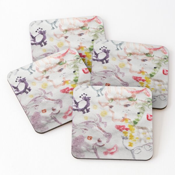 Item preview, Cows, birds and red fish designed and sold by Sylke Gande.
