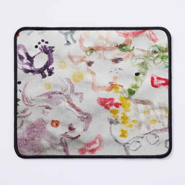 Item preview, Cows, birds and red fish designed and sold by Sylke Gande.