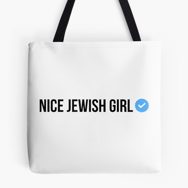 Item preview, Verified Nice Jewish Girl, yiddish Humor designed and sold by Swagforbubby.