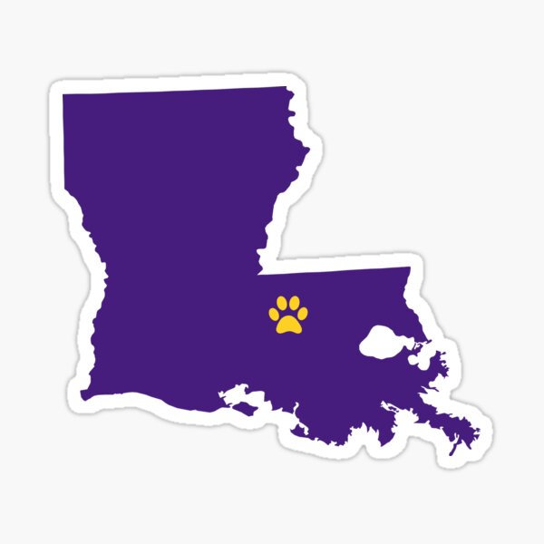 Item preview, Baton Rouge Paw Print designed and sold by emily-crabtree.