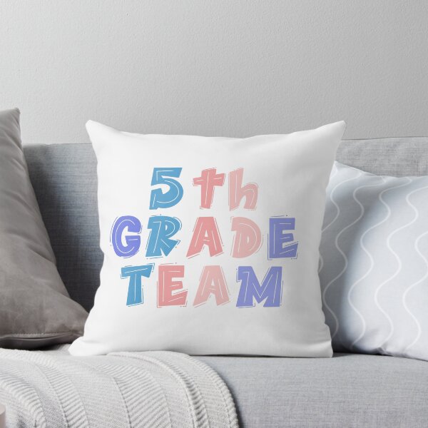 Item preview, 5th Grade Team - for Fifth Grade Teachers Colorful Typography designed and sold by InnaPo ⭐⭐⭐⭐⭐.