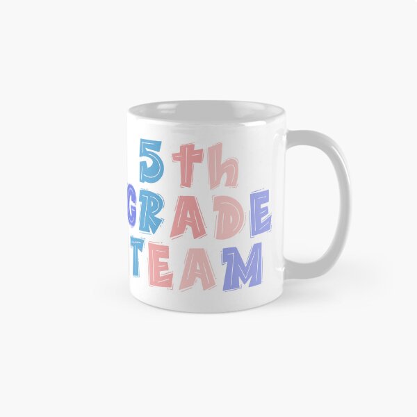 Item preview, 5th Grade Team - for Fifth Grade Teachers Colorful Typography designed and sold by InnaPo ⭐⭐⭐⭐⭐.