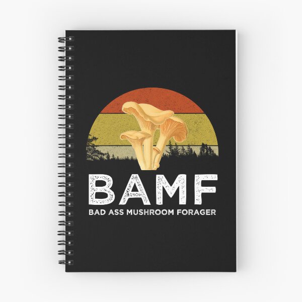 Item preview, BAMF Bad Ass Mushroom Forager designed and sold by Cat Lady Designs.