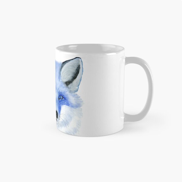 Item preview, Blue Fox | Watercolor Art by Sulazen designed and sold by SULAZEN.