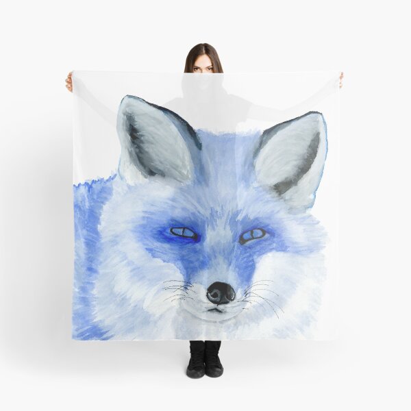 Item preview, Blue Fox | Watercolor Art by Sulazen designed and sold by SULAZEN.