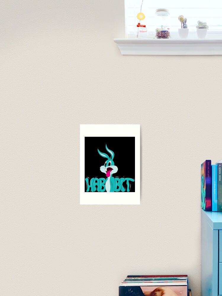 Thumbnail 2 of 3, Art Print, Habbit Rabbit designed and sold by PHPProject.