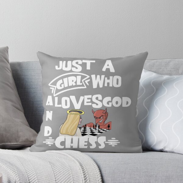 Item preview,  Just a girl who loves chess t shirts, just a girl who loves chess phone cases, just a girl who loves chess packpack, just a girl who loves chess mug, just a girl who loves chess leggings  designed and sold by Poussyarts.