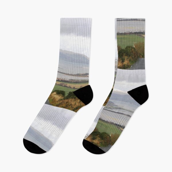 Item preview, Lough Swilly with snow capped Donegal Hills - Donegal Ireland  designed and sold by mikequigley.