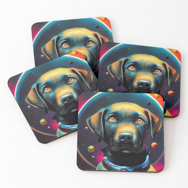 Item preview, Astronaut Labrador Retriever Puppy Nr. 3 designed and sold by thesupremewiz.