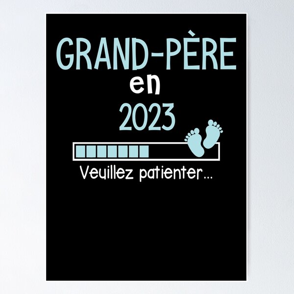 Item preview, Grand-père en 2023 Cadeau Futur Papi designed and sold by Niko Samuel.