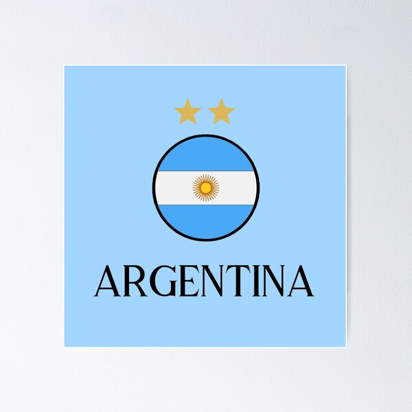 Item preview, Argentina 2 Black designed and sold by VRedBaller.
