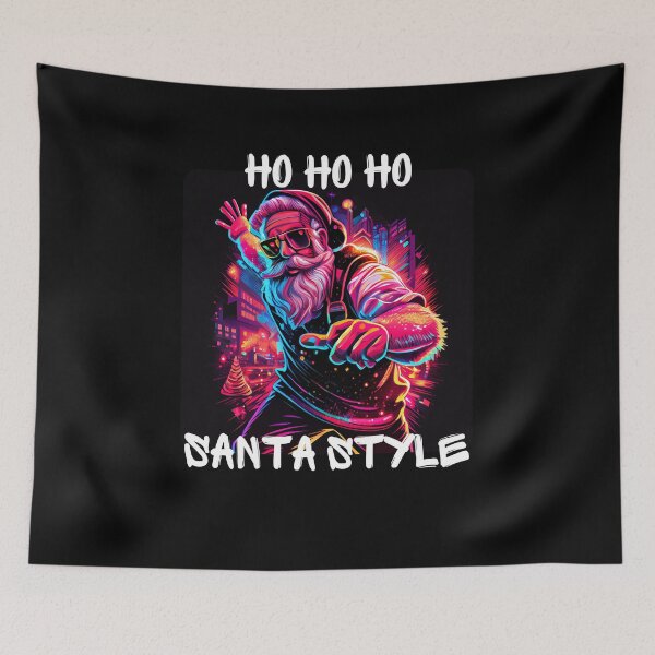 Item preview, Graffiti Style - Ho Ho Ho Santa Style 4 designed and sold by PD-Store.