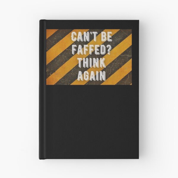Item preview, Can't Be Faffed? Think Again - Prepper designed and sold by ALesterDesign.
