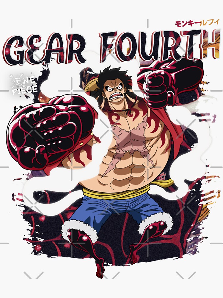 Monkey d luffy gear 4