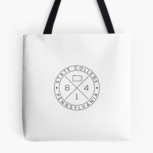 Item preview, State College Pennsylvania 814 Area Code - Black designed and sold by B2BRANDShop.